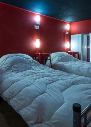 Espace couchage du du Club de l'Opera